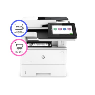 HP LaserJet Enterprise MFP M528f view 2