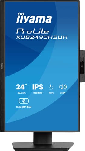 iiyama XUB2490HSUH-B2 computer monitor 60.5 cm (23.8") 1920 x 1080 pixels Full HD LED Black view 3