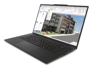 Lenovo ThinkPad P1 Gen 9 Intel Core Ultra 9 386H Mobile workstation 40.6 cm (16") WUXGA 64 GB LPDDR5x-SDRAM 1 TB SSD NVIDIA RTX PRO 2000 Blackwell Wi-Fi 7 (802.11be) Windows 11 Pro Black English view 6