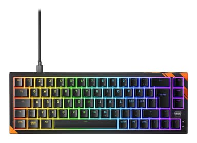 CHERRY K5 PRO TMR COMPACT keyboard Gaming USB QWERTY Nordic Black, Orange view 1