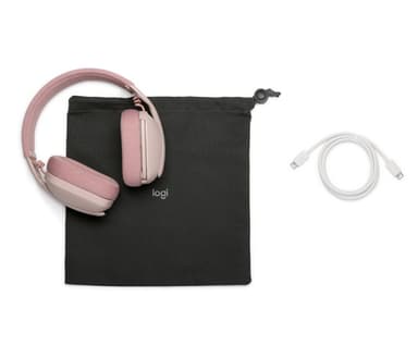 Logitech Zone Vibe 100 Headset Wireless Head-band Calls/Music Bluetooth Rose view 8