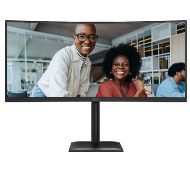 AOC CU34E4C computer monitor 86.4 cm (34") 3440 x 1440 pixels Black view 1