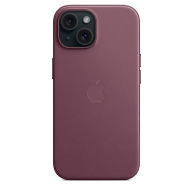 Apple iPhone 15 FineWoven Case with MagSafe - Mulberry view 5