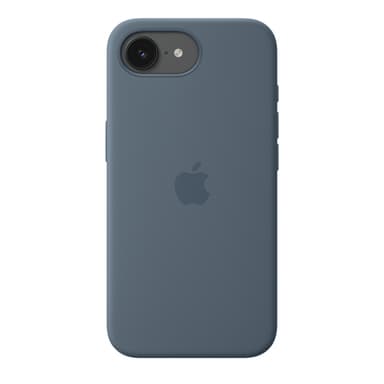 Apple iPhone 17e Silicone Case with MagSafe – Anchor Blue view 3