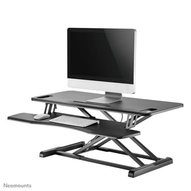 Neomounts NS-WS300BLACK Sit-stand workstation - gas spring view 1