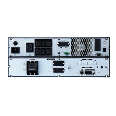 APC Easy UPS On-Line, 3kVA, Lithium-ion, Rack/Tower 4U, 230V, 6 IEC C13 + 1 IEC C19 outlets, Intelligent Card Slot, Extended runtime, W/ rail kit view 2