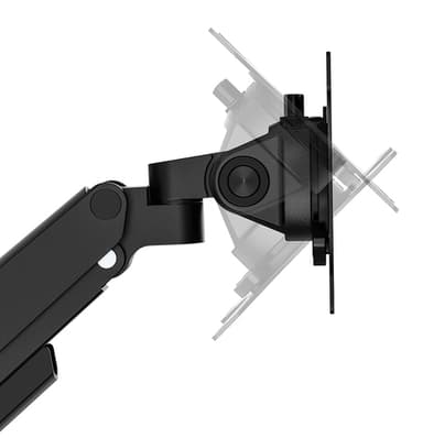 Neomounts DS70-250BL1 Monitor arm 17-35" - gas spring - Topfix - 180°-stop view 10