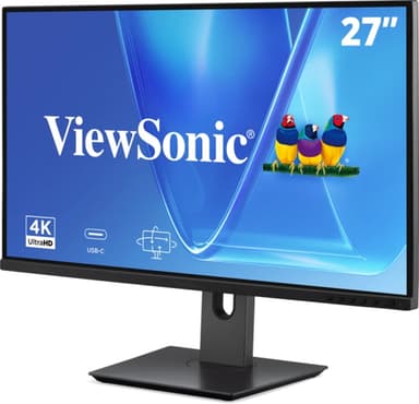 Viewsonic VG Series 27” 4K UHD USB-C Monitor with Dual Speakers view 3