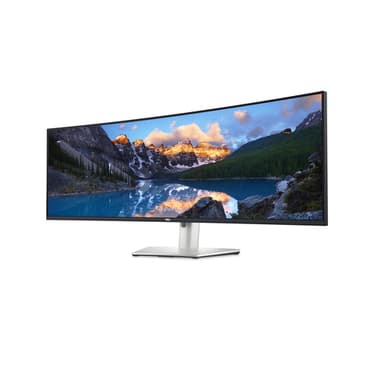DELL UltraSharp U4924DW computer monitor 124.5 cm (49") 5120 x 1440 pixels 5K Ultra HD LCD Black, Silver view 4