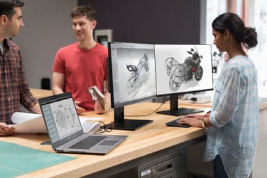 HP Z27 computer monitor 68.6 cm (27") 3840 x 2160 pixels 4K Ultra HD LED Black view 7