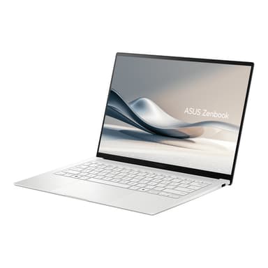 ASUS Zenbook S14 UX5406SA-PZ228W laptop Copilot+ PC Intel Core Ultra 7 256V 35.6 cm (14") Touchscreen 3K 16 GB LPDDR5x-SDRAM 1 TB SSD Wi-Fi 7 (802.11be) Windows 11 Home White view 4