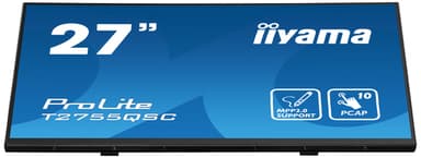 iiyama ProLite T2755QSC-B1 computer monitor 68.6 cm (27") 2560 x 1440 pixels Quad HD LCD Touchscreen Black view 7