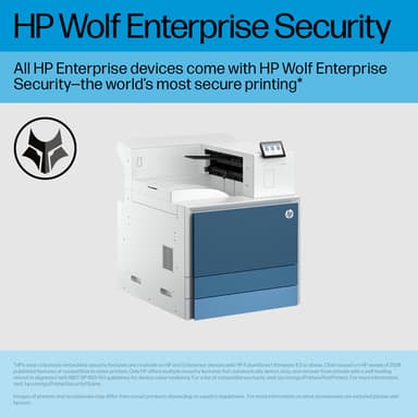 HP LaserJet Enterprise 8501dn Black and white Printer view 10