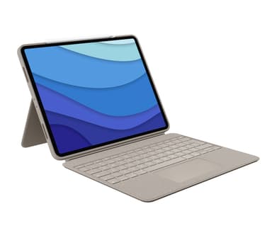 Logitech Combo Touch QWERTY UK English Smart Connector Sand view 3