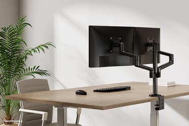 Neomounts DS60-425BL2 Monitor arm 17-27" - space saving view 19