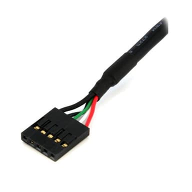StarTech.com 24in Internal 5 pin USB IDC Motherboard Header Cable F/F view 2
