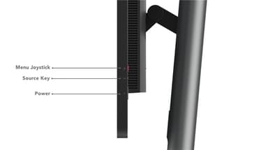 Lenovo ThinkVision P27q-30 computer monitor 68.6 cm (27") 2560 x 1440 pixels LED Black view 12