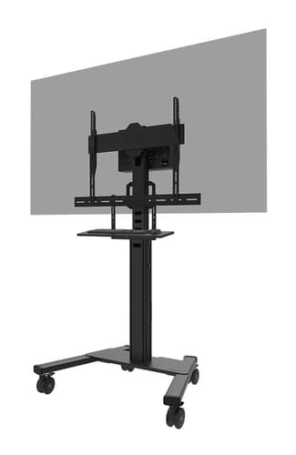 Neomounts AV40-500BL Keyboard shelf kit 43-110" - VESA - max 2,5 kg - universal view 2