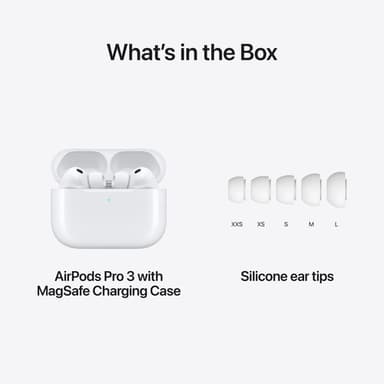 Apple AirPods Pro (3rd generation) Headset True Wireless Stereo (TWS) In-ear Calls/Music/Sport/Everyday Bluetooth White view 8