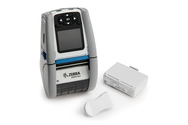 Zebra ZQ61-HUFAE04-00 label printer Direct thermal 203 x 203 DPI 115 mm/sec Wired & Wireless Bluetooth view 1