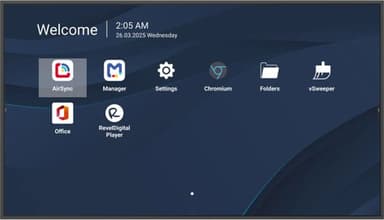 Viewsonic 86" 4K Commercial Display with ProAV Integration view 1
