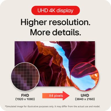 LG 32IN 4K UHD 3840X2160 VA computer monitor 81.3 cm (32") 3840 x 2160 pixels 4K Ultra HD LCD Black view 2
