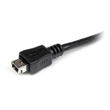 StarTech.com 6in Micro USB to Mini USB Adapter Cable M/F view 3