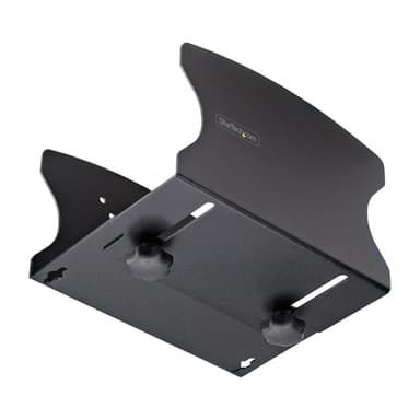 StarTech.com PC Wall Mount Bracket, Supports Desktop Computers Up To 40lb (18kg), Tool-Less Adjustments 1.9-7.8in (50-200mm), Heavy-Duty Wall Mount Shelf/Holder for PC Case/Tower - TAA view 5