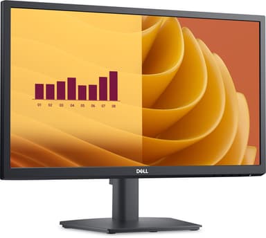 DELL E Series E2225H computer monitor 54.5 cm (21.4") 1920 x 1080 pixels Full HD LCD Black view 2