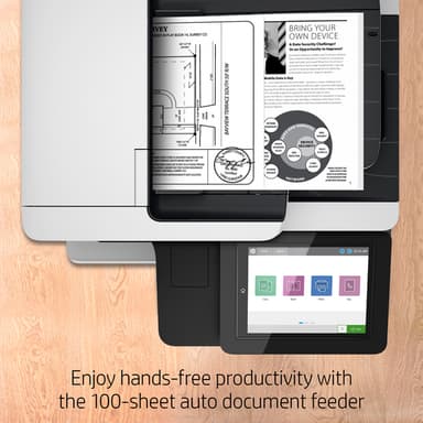 HP LaserJet Enterprise MFP M528f view 13