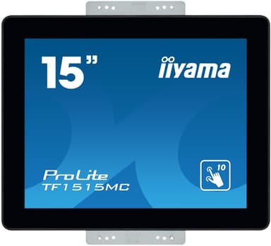 iiyama TF1515MC-B2 computer monitor 38.1 cm (15") 1024 x 768 pixels XGA LED Touchscreen Black view 8