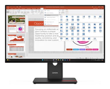 Lenovo ThinkVision T27-40 Monitor view 1