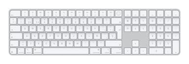 Apple Magic keyboard Universal USB + Bluetooth QWERTY Spanish White view 1
