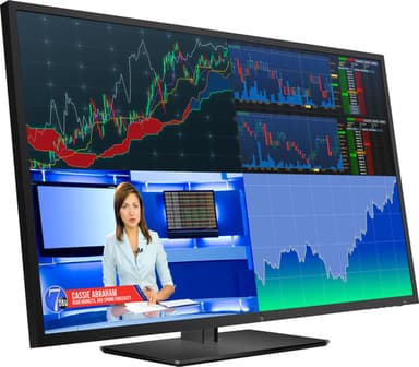 HP Z43 computer monitor 108 cm (42.5") 3840 x 2160 pixels 4K Ultra HD LED Black view 3