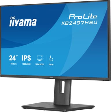 iiyama ProLite XB2497HSU-B1 computer monitor 60.5 cm (23.8") 1920 x 1080 pixels Full HD LED Black view 6