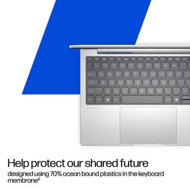 HP EliteBook 8 G1i Next Gen AI Wolf Pro Security Edition Copilot+ PC Intel Core Ultra 5 228V Laptop 35.6 cm (14") WUXGA 32 GB LPDDR5x-SDRAM 512 GB SSD Wi-Fi 7 (802.11be) Windows 11 Pro Silver view 5