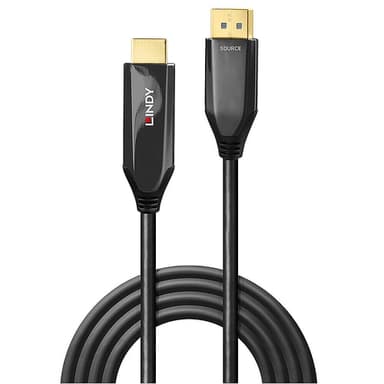 Lindy 1m Active DisplayPort 1.4 to HDMI 8K60 Cable view 2