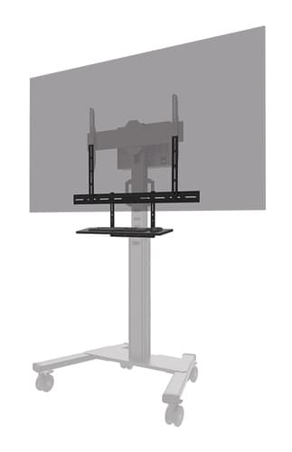 Neomounts AV40-500BL Keyboard shelf kit 43-110" - VESA - max 2,5 kg - universal view 1