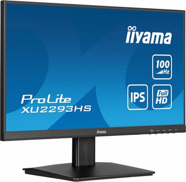 iiyama ProLite XU2293HS-B6 computer monitor 54.6 cm (21.5") 1920 x 1080 pixels Full HD LED Black view 3