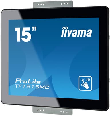 iiyama TF1515MC-B2 computer monitor 38.1 cm (15") 1024 x 768 pixels XGA LED Touchscreen Black view 12