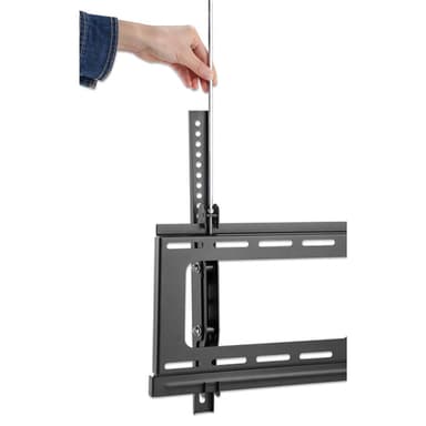 Manhattan Outdoor Wall Mount for TV & Monitors (Tiltable Anti Theft), For screens 37" to 65", VESA compatibility: all between 200x200mm to 600x400mm - check the dimensions of the four mounting holes on back of screen to ensure it fits, Max 80kg, Lockable, Bracket view 10