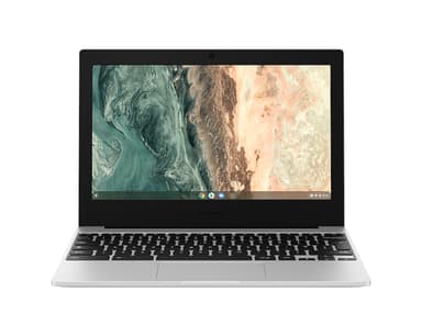 Samsung Galaxy Chromebook Go Intel® Celeron® N4500 29.5 cm (11.6") HD 4 GB LPDDR4x-SDRAM 64 GB eMMC Wi-Fi 6 (802.11ax) ChromeOS Silver view 1