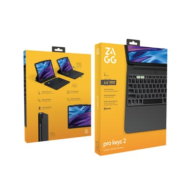 ZAGG Pro Keys 2 Apple iPad Air 13" (M4/M3/M2) Black UK view 10