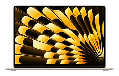 Apple MacBook Air Apple M M4 Laptop 38.9 cm (15.3") 16 GB 256 GB SSD Wi-Fi 6E (802.11ax) macOS Sequoia Beige view 1