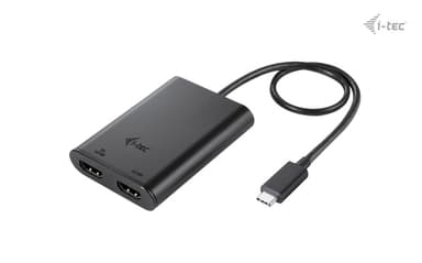 i-tec USB-C Dual 4K/60Hz (single 8K/30Hz) HDMI Video Adapter view 3