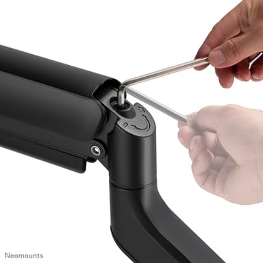Neomounts DS70-450BL1 Monitor arm 17-42" - gas spring - Topfix - 180°-stop view 5