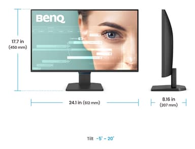 BenQ 27” 1080p FHD Eye-Care Home Office Monitor — 9H.LNPLB.QBE view 6