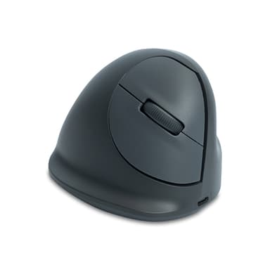 R-Go Tools Vertical mouse R-Go HE Basic, ergonomic mouse, medium (hand size ≥ 185 mm), right-handed, Bluetooth, grey view 4