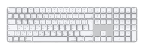 Apple Magic keyboard Universal USB + Bluetooth QWERTY Russian White
