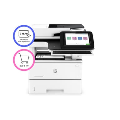 HP LaserJet Enterprise Flow MFP M528z view 2